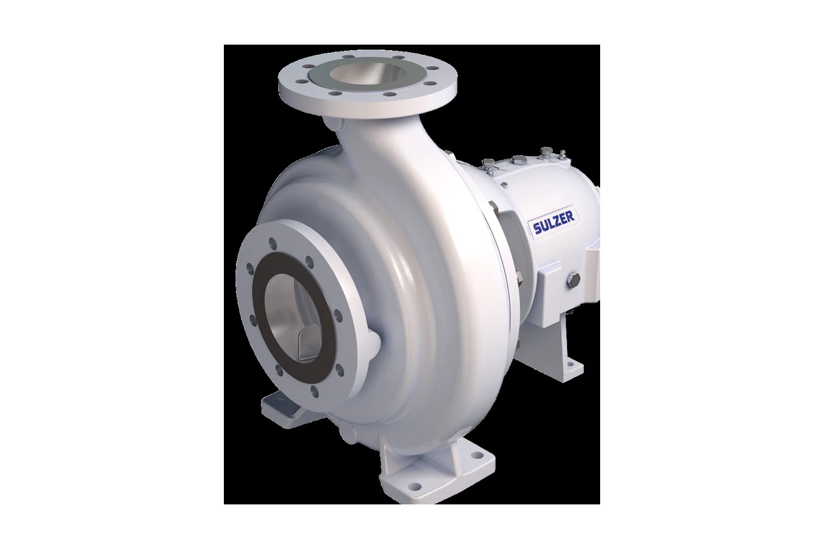 Sulzer AHLSTAR end-suction process pump