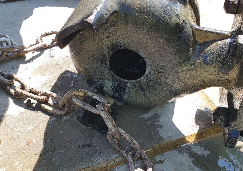 Pump lifted from a chamber on its lifting chain