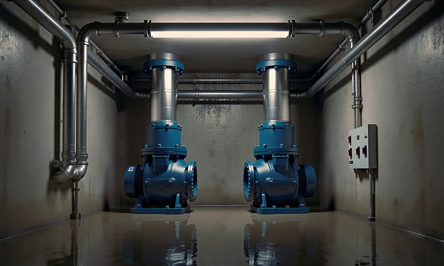 Control panel fault repair