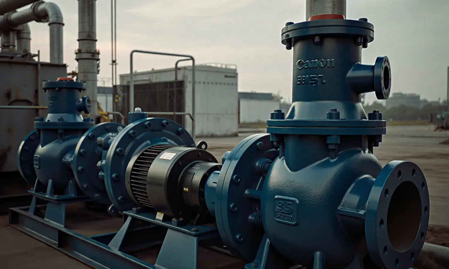 Pump station refurbishment and upgrade works