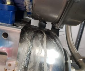 Water pump leak - mechanical seal